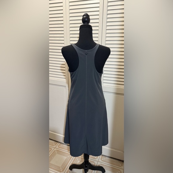 Prana Barton Gray Performance Racer Back Dress - Picture 5 of 9
